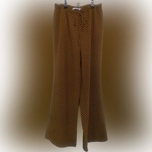 Lisa Says Gah wide leg pull on pants